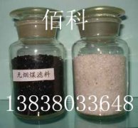 過濾器中無煙煤濾料裝填厚度應是多少？